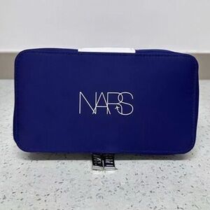NARS Navy Blue Nylon Travel Cosmetic Pouch